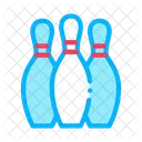 Sport Spiel Bowling Symbol
