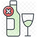 Kein Alkohol  Symbol