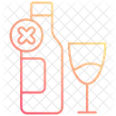 Kein Alkohol Kein Trinken Kein Trinken Symbol