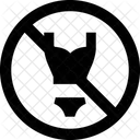Kein Bikini  Symbol