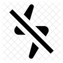 Nein Blitz Licht Symbol
