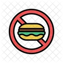 Kein Burger  Symbol