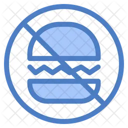 Kein Burger  Symbol