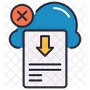 Cloud Download E Learning Symbol