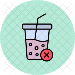 Kein Softdrink  Symbol