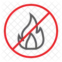 Kein Feuer  Symbol