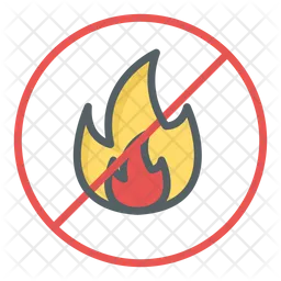 Kein Feuer  Symbol