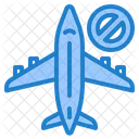 Kein Flugzeug Flugzeug Reise Symbol