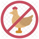 Kein Huhn  Symbol