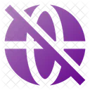 Kein Internet  Symbol