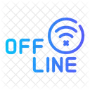 Kein Internet Offline Kein Signal Symbol