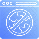 Kein Internet Symbol