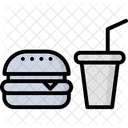 Kein Junkfood Kein Fastfood Kein Ungesundes Essen Symbol