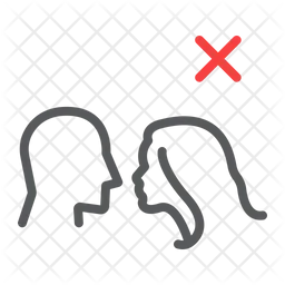 Kein Kuss  Symbol