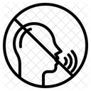 Kein Geräusch  Symbol