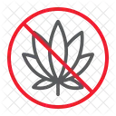 Kein Marihuana  Symbol