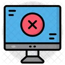 Kein Monitor Desktop Display Symbol