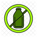 Kein Plastik  Symbol