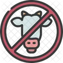 Kein Rindfleisch  Symbol