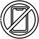 Kein Telefon Telefon Nicht Erlaubt Telefon Verboten Symbol