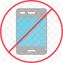 Kein Telefon Anruf Kommunikation Symbol
