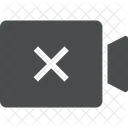Videokamera Ausschalten Videokamera Nicht Erlaubt Nutzung Der Videokamera Verboten Icon