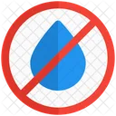 Kein Wasser  Symbol