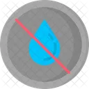 Kein Wasser  Symbol