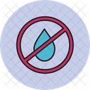 Kein Wasser  Symbol