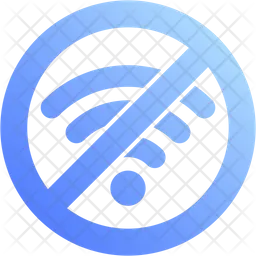 Kein WLAN  Symbol