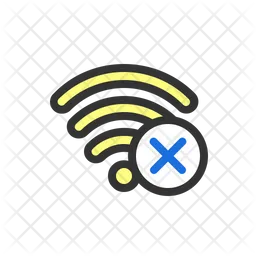 Kein WLAN  Symbol