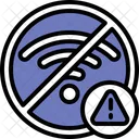 Kein WLAN  Symbol