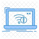 Kein WLAN  Symbol