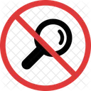 Kein Zoom  Symbol
