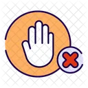 Kein Einlass  Symbol