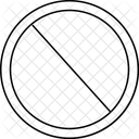 Keine Strassenbeschilderung Strassensymbol Symbol