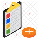 Formular Checkliste Scheck Icon