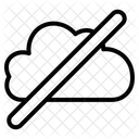 Keine Wolke Symbol
