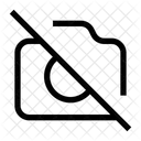 Keine Kamera Kamera Kamera Symbol