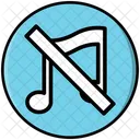 Stumm Musik Audio Symbol