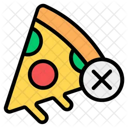 Keine Pizza  Symbol