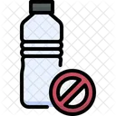 Keine Plastikflasche  Symbol