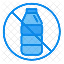 Keine Plastikflasche  Icon