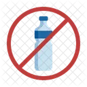 Keine Plastikflaschen Symbol