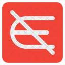 Nicht subset  Symbol