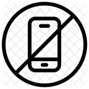 Keine Telefone Telefone Nicht Erlaubt Telefone Verboten Icon