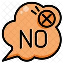 Keine Unterhaltung  Symbol