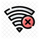 Keine WLAN Verbindung Arbeit Online Icon