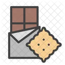 Keks Schokolade Platzchen Symbol