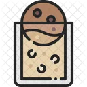 Keks und Milch  Symbol